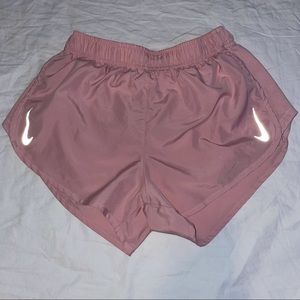 Pink Nike dri fit shorts size Medium
